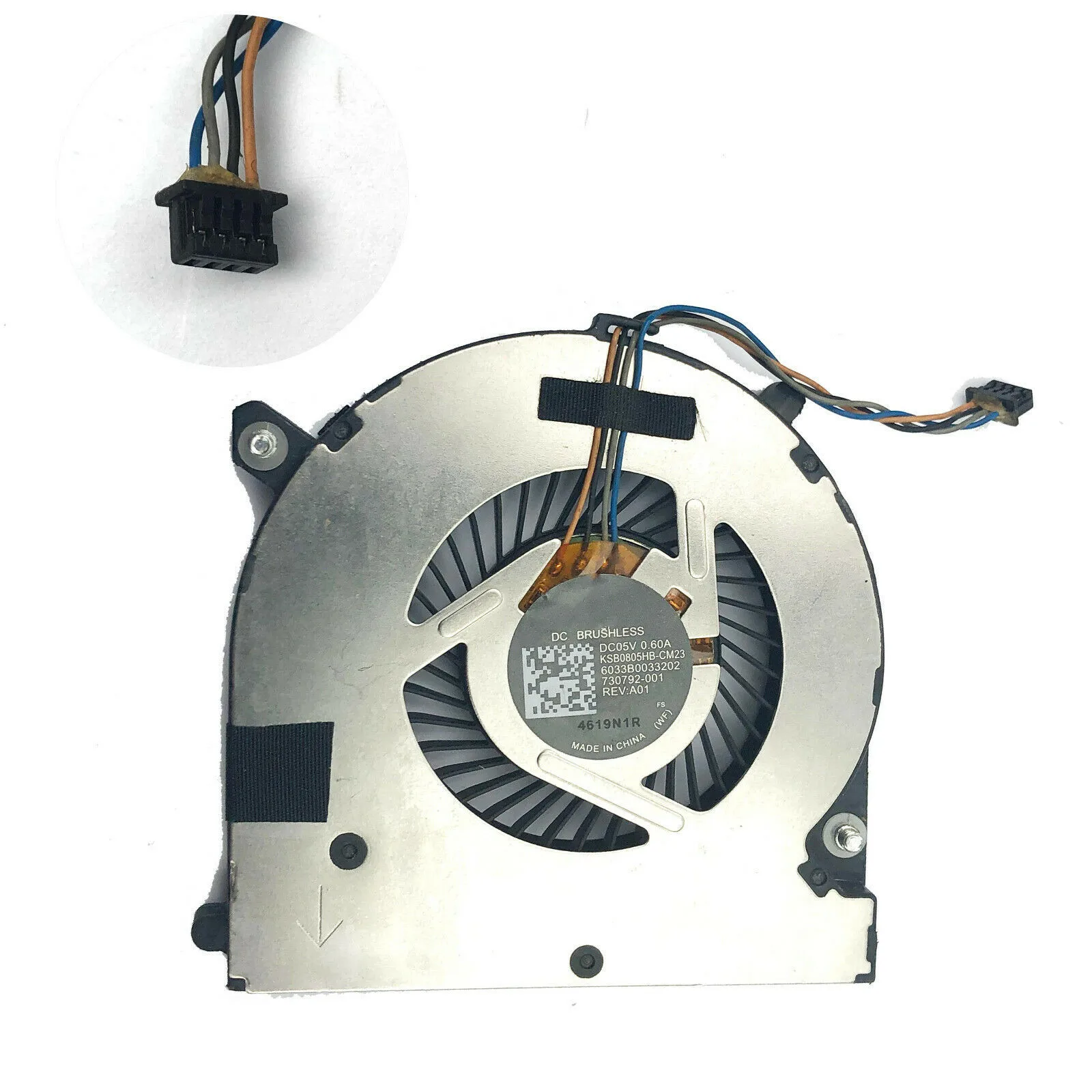 

Durable CPU Fan For HP Elitebook 740 745 755 840 850 ZBook 14 G1 G2 730792-001