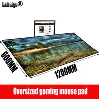 mrgbest palm beach landscape gaming large mousepad gamer big computer mouse mat office desk keyboard pad customize full size