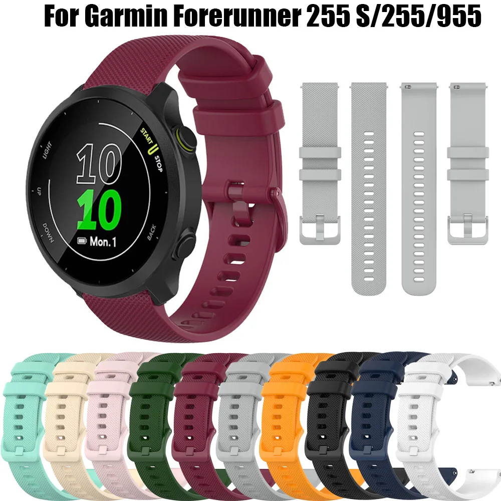 

Ремешок силиконовый для смарт-часов Garmin Vivoactive 4S 255S 955 158 245 745