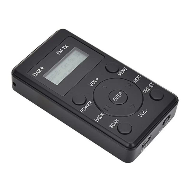 Портативный мини-приемник DAB для автомобиля и FM-передатчик Плюс Цифровое Радио
