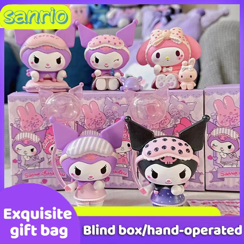 

Sanrio телефон, милая серия, персонаж Kuromi, мелодия, фотоигрушка, статуя, кукла, детская игрушка, подарок