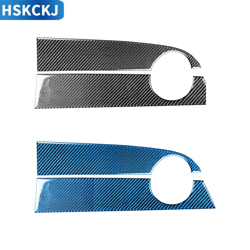 

For Mini Cooper S One Hatch R50 R53 2005 2006 Multiple Color Carbon Fiber Sticker Car Accessory Copilot Dashboard Air Vent Panel