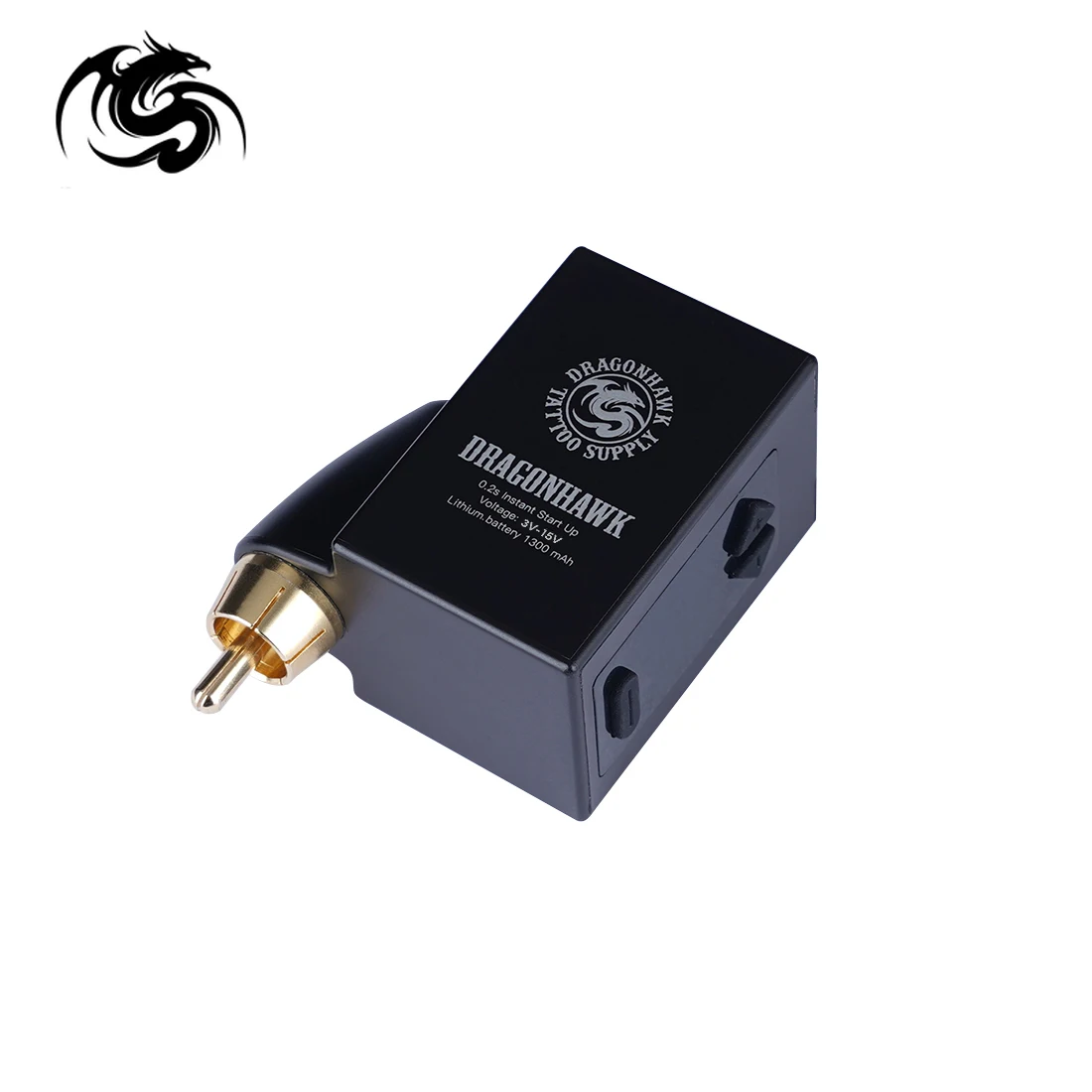 Dragonhawk New LCD Mini Wireless Battery Power for Tattoo Pen Machine RCA Cord Permanent Makeup Power Supply Supplies