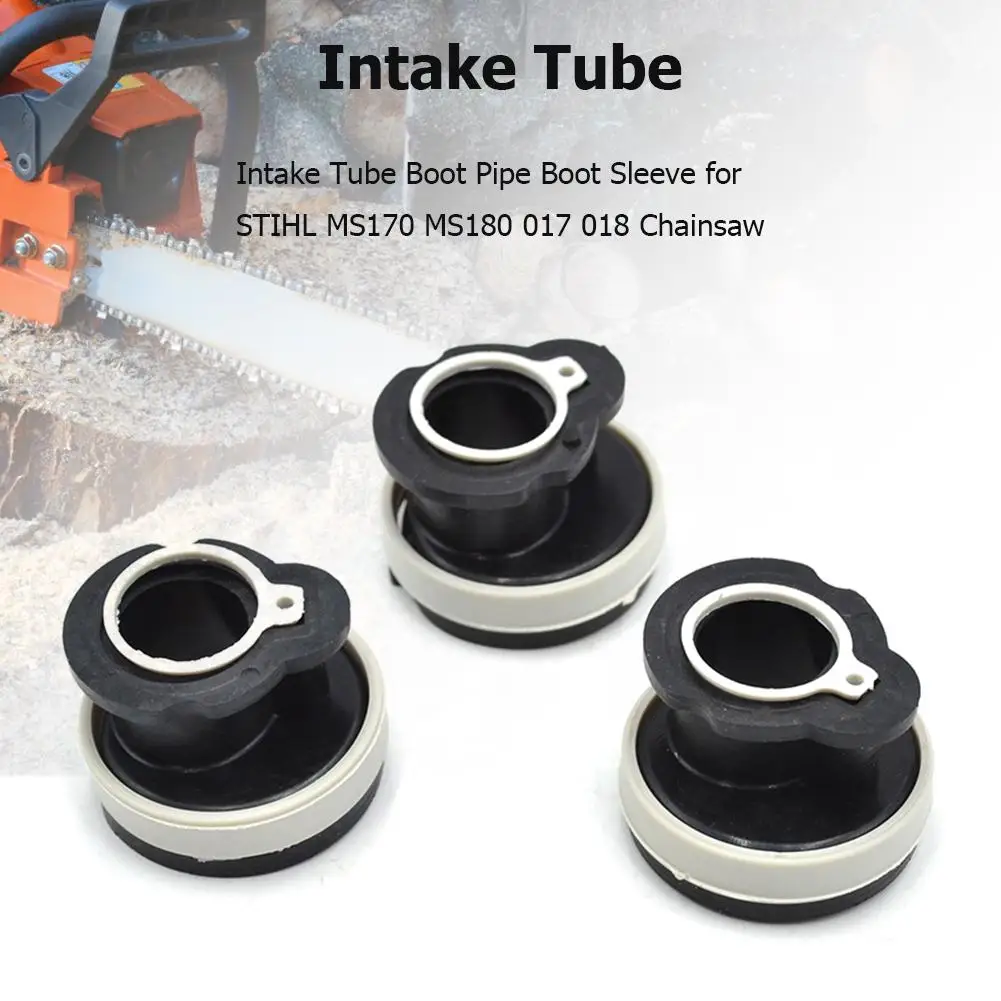 

1pc Intake Tube Boot Pipe Boot Sleeve for STIHL MS170 MS180 017 018 Chainsaw Intake Pipe Intake Tube Boot Fitting Accessories