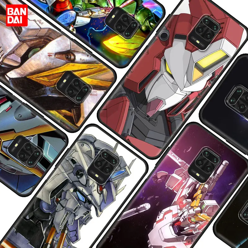 

Mobile Suit Gundam Anime Case for Xiaomi Redmi Note 7 8 9 9s 10 11 8T 11T Pro Plus 5G 4G Silicone Luxury Cover Soft Thin