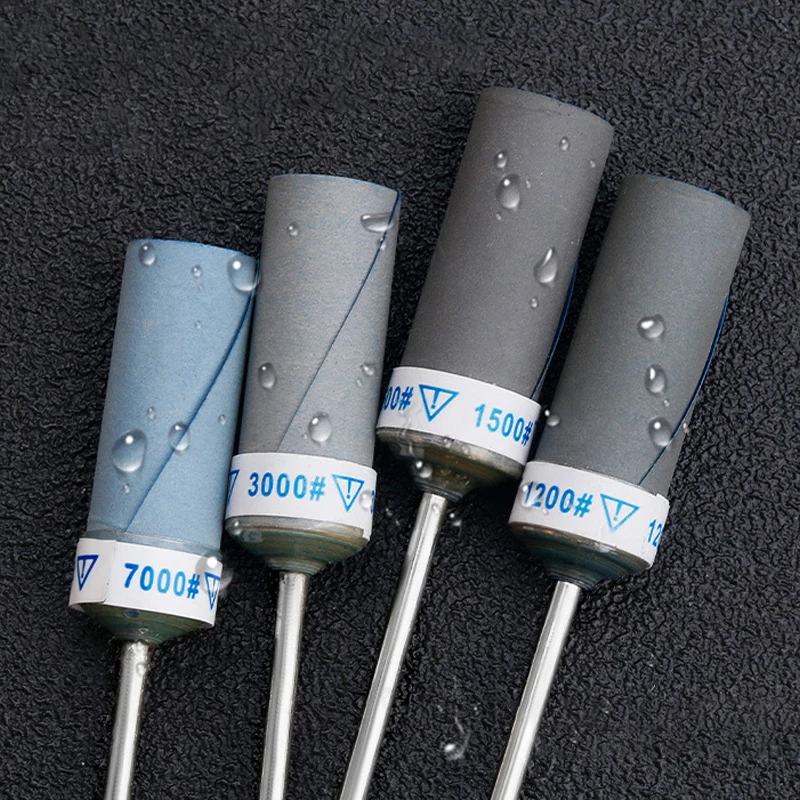 1-100 шт. стержень для наждачной бумаги с зернистостью 80-2 35 цилиндрической