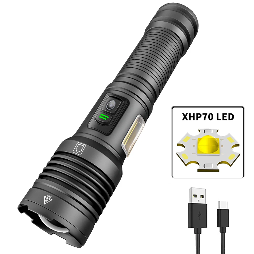 

Фонарик портативный для кемпинга, USB, IPX4