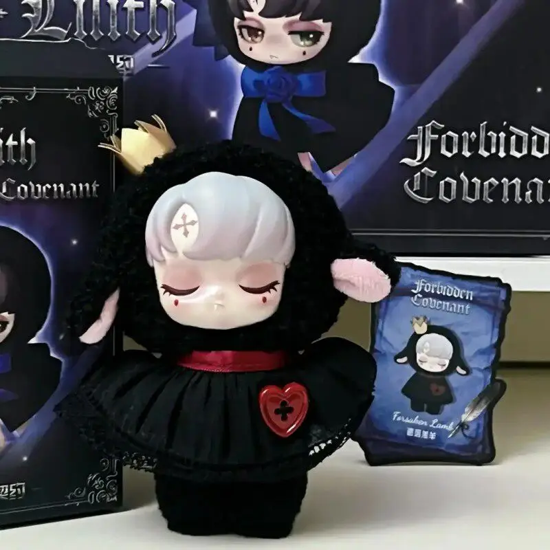 Фото Оригинальная плюшевая кукла-сюрприз 52TOYS Lilith из серии Anime Blind Box, серия Lilith Taboo Contract, игрушка-подвеска, подарки на день рождения для детей №4