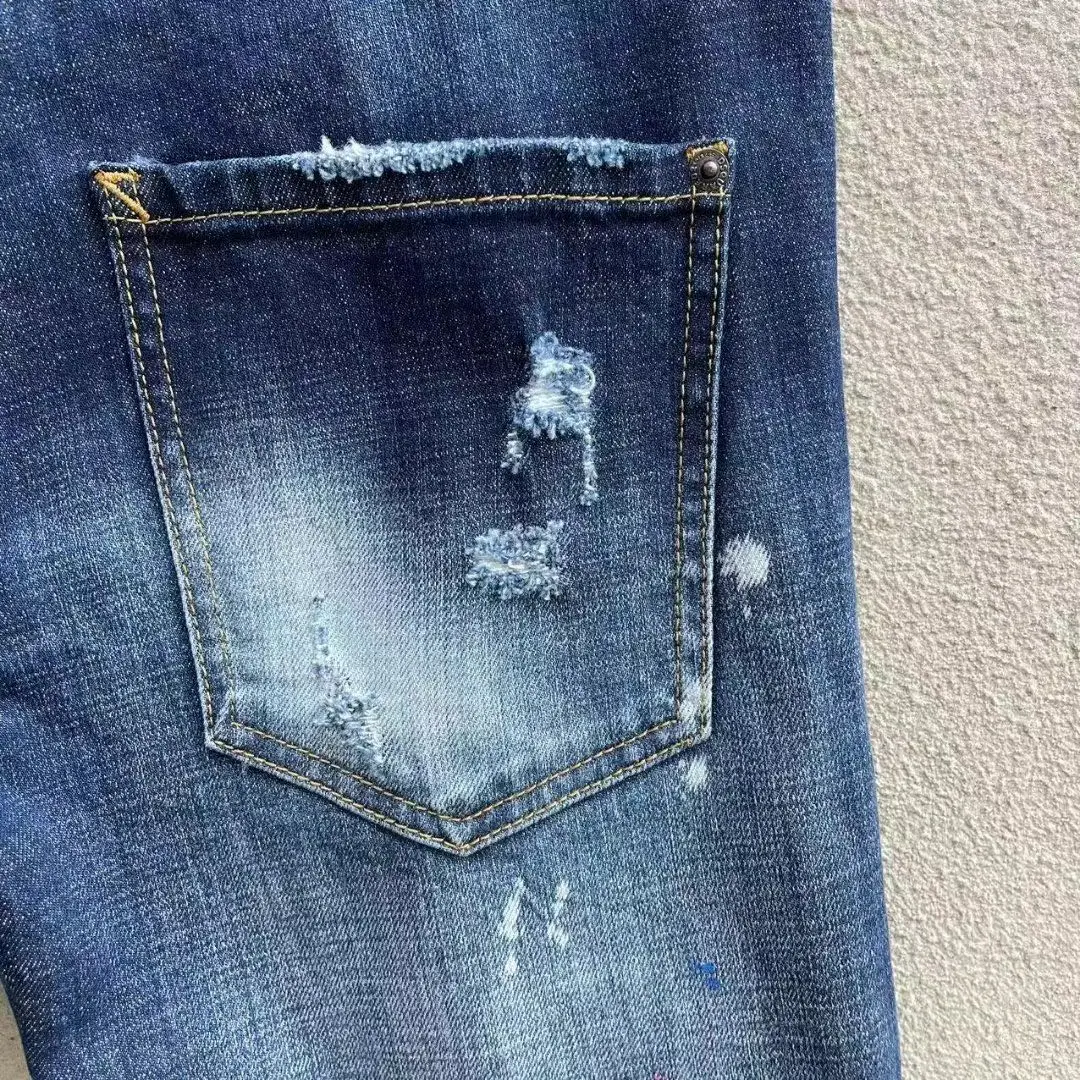 Новинка 100 летние джинсовые шорты для мужчин Стрейчевые облегающие средней длины