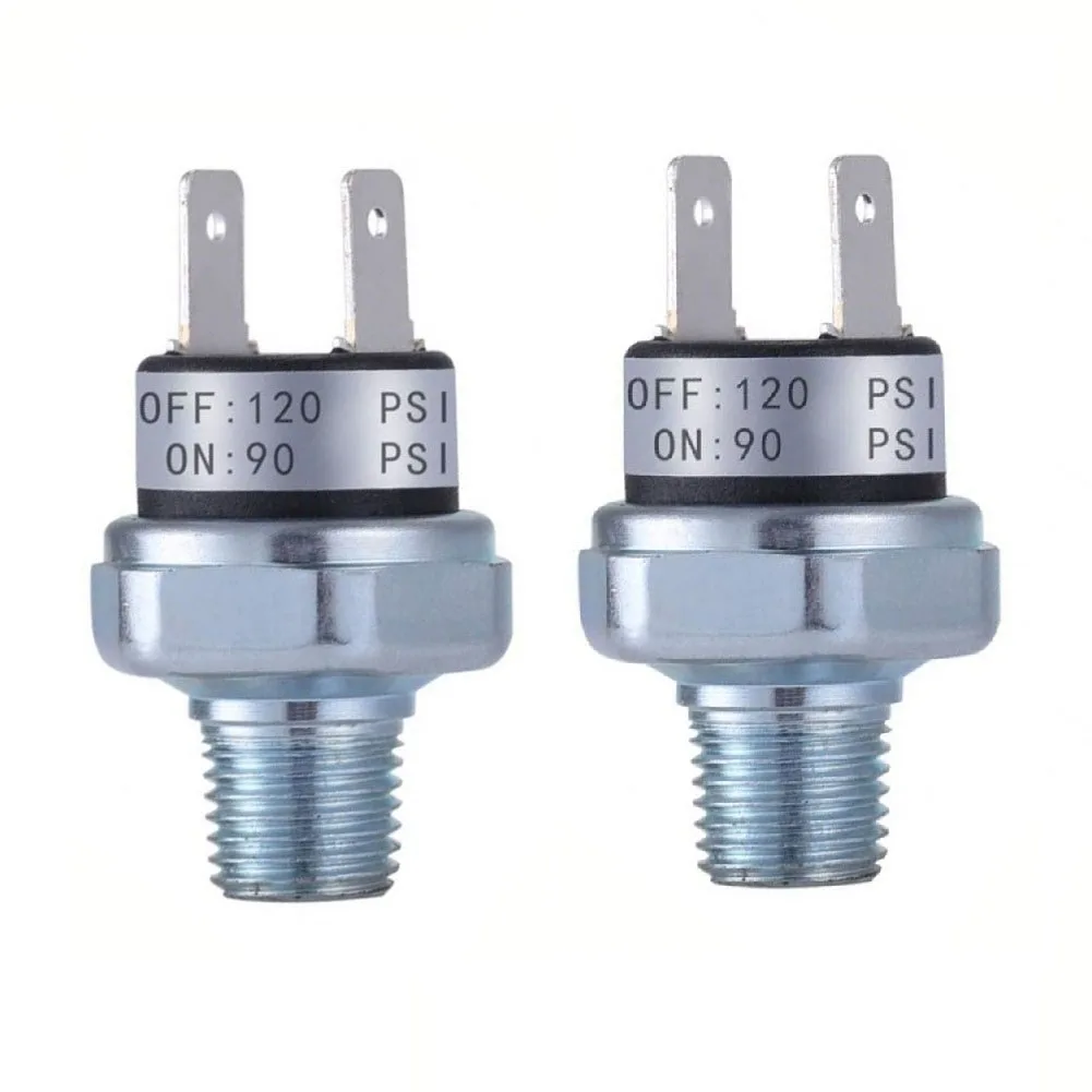 2 шт. 90-120PSI переключатель давления воздушного компрессора 1/4 &quotNPT наружная резьба