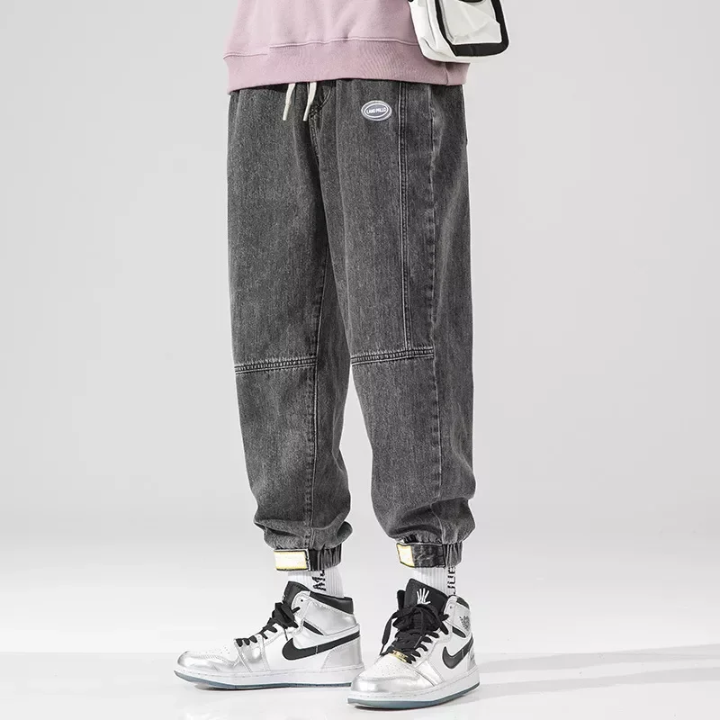 2022New Autumn Spring Summer Ankle-Length Baggy Jeans Men Streetwear Jogger Jeans Denim Harem Pants Plus Size Male Cargo pants