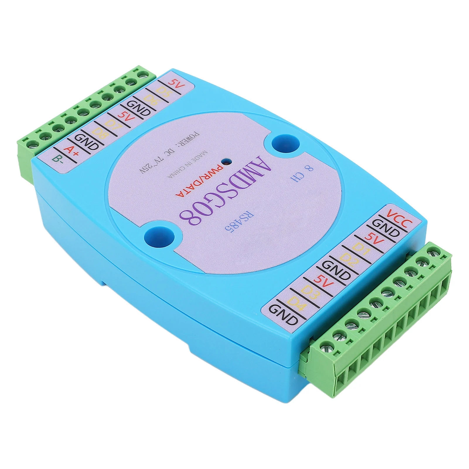 Регистратор RS485 DC7 ‑ 25V собрания модуля 8CH сбора данных температуры для измерения