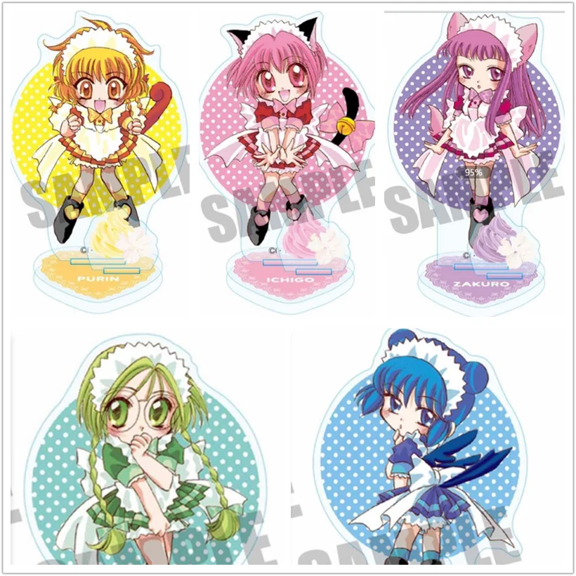 

Фигурка Momomiya Ichigo Aizawa Minto Retasu, стоящая кукла из аниме Токио, Mew, фотография, косплей-игрушка для подарка