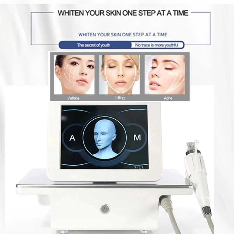 

Portable Microneedle RF Machine Skin Tightening anti-wrinkle anti-acne Scars Stretch marks removal fractional RF beauty machine