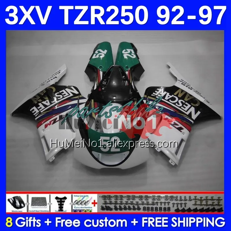 

TZR-250 For YAMAHA green stock 3XV TZR250 TZR 250 RR 92 93 94 95 96 97 145No.70 TZR250RR 1992 1993 1994 1995 1996 1997 Fairing