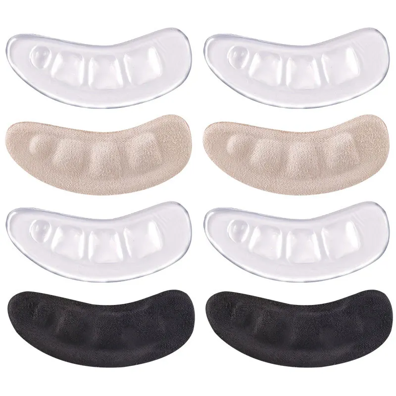 Non-Slip Silicone Forefoot Pads Pain Relief Women Inserts Self-adhesive Heel Gel High Heels Stickers Sandals Metatarsal Cushions images - 6
