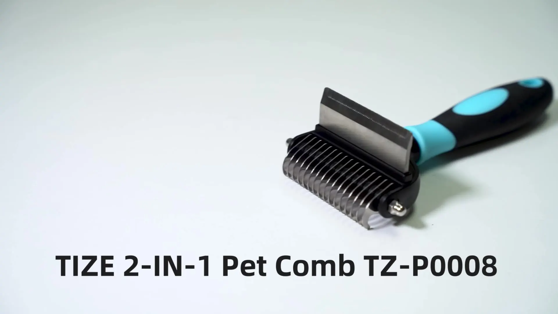 

Pet 2 In 1 Stainless Steel Clean Removal Hair Grooming Tool Comb Dog Deshedding Double Sided Dog Hair Brush Dog Comb comb