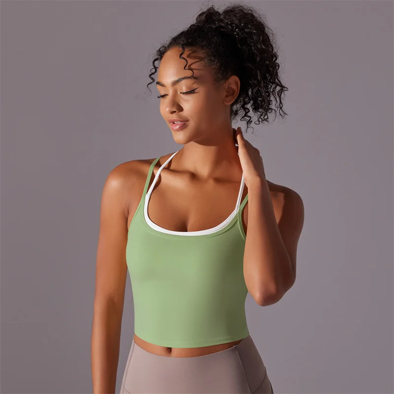 Женские бюстгальтеры для фитнеса и йоги красивые спортивные с открытой спиной