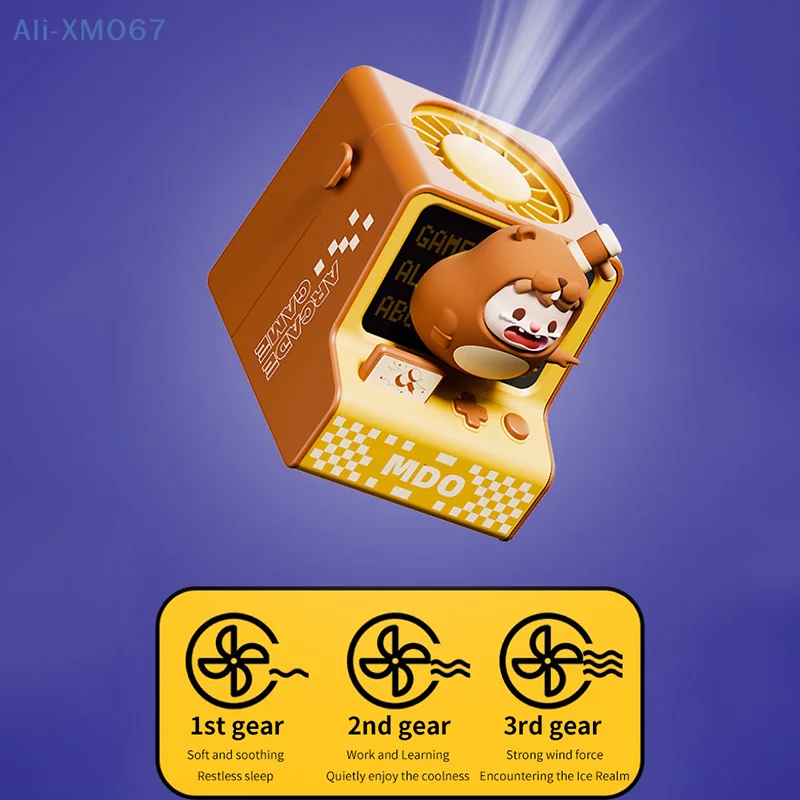 Креативный мультяшный шляпа игровой автомат безлистный подвесной вентилятор на