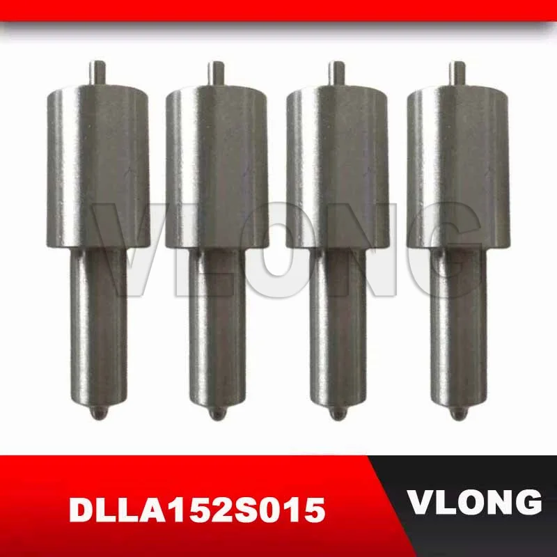 

4PCS Super Quality Fuel Pump Spary Parts S Type Injector Mouth Diesel Engine Accessory Sparyer Nozzle Tip DLLA152S015 ZCK152S015