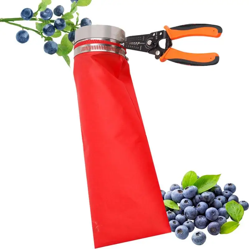 

Pepper Grabber Pepper Catcher Tool Manual Tools Peppers Picker Collector With Storage Bag For Lemon Cherry Berry Mulberry Jujube