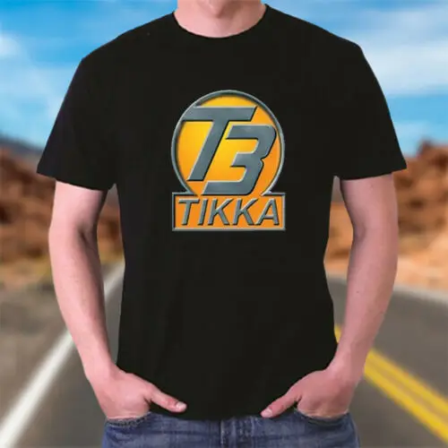 

NEW Tikka By Sako Finland Firearms Logo Tee Shirt Men's T shirt SIZE S - 3XL