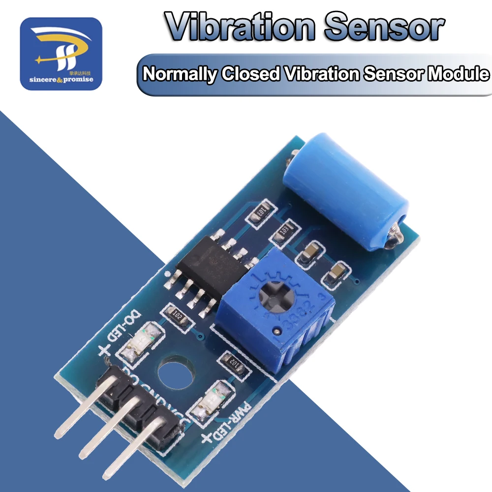 Модуль датчика вибрации для системы сигнализации «сделай сам»