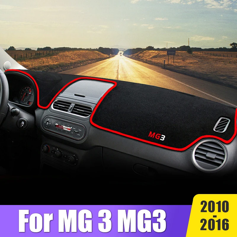 

Car Dashboard Cover Avoid Light Mat For MG 3 MG3 2011 2012 2013 2014 2015 2016 Non-Slip Pad Instrument Panel Carpets Accessories