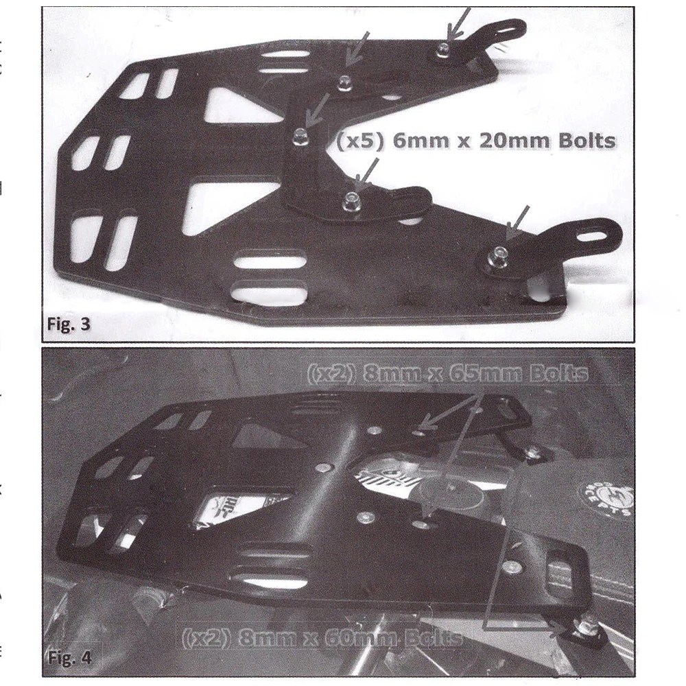 690 ENDUROR Cargo Rack Storage Box Поддержка задней багажника для KTM ENDURO R/SMC R 08-18 Аксессуары