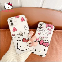 hello kitty for iphone 78pxxrxsxsmax1112pro transparent soft shell silicone cute slim phone case