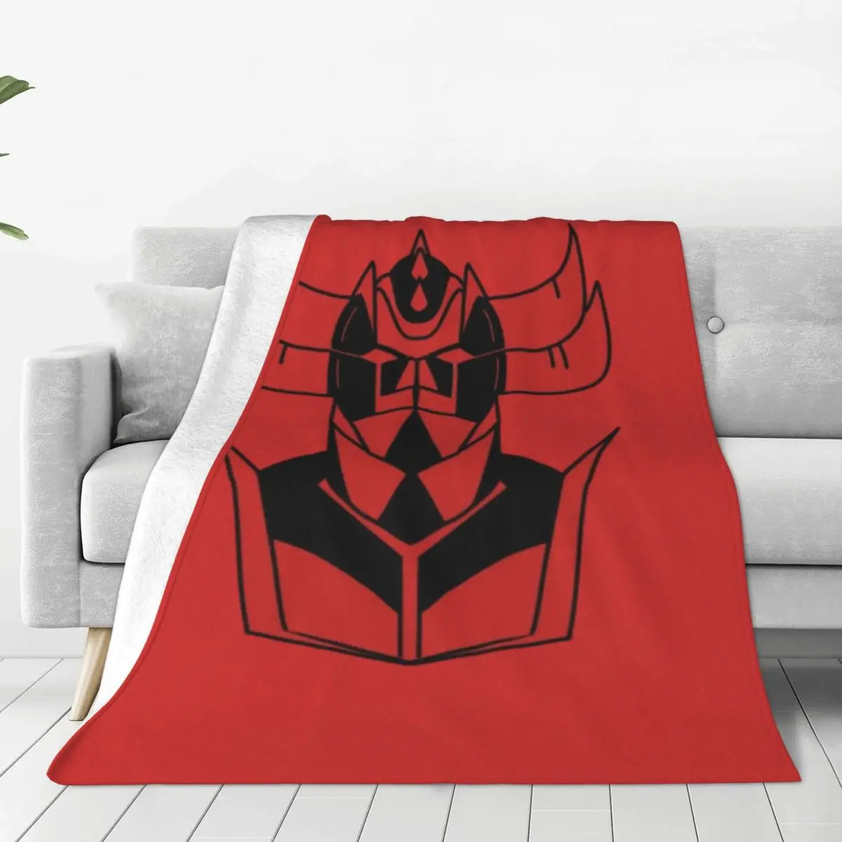 

Goldorak Grendizer Blanket Bed Comforter Sofa Bed Furry Winter Comforter the creative individuality boy Anti-pilling microfiber