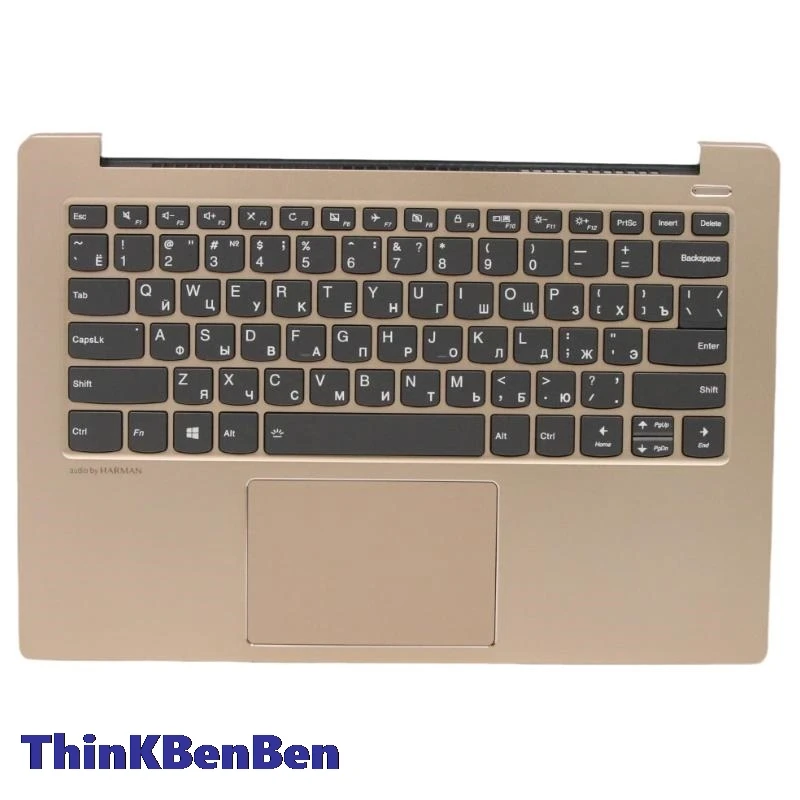 RU русская медная клавиатура верхний чехол упор для рук Lenovo Ideapad 530S 14 14IKB 14ARR 5CB0R12110