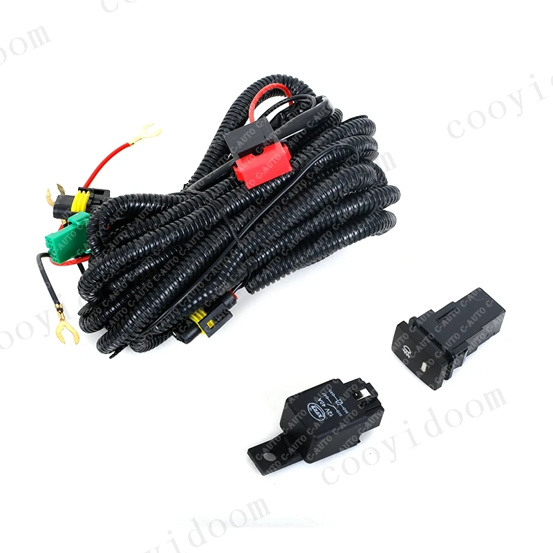 Для Toyota Hilux Revo M70 M80 2015 2016 2017 2018 автомобильный передний бампер противотуманные фары