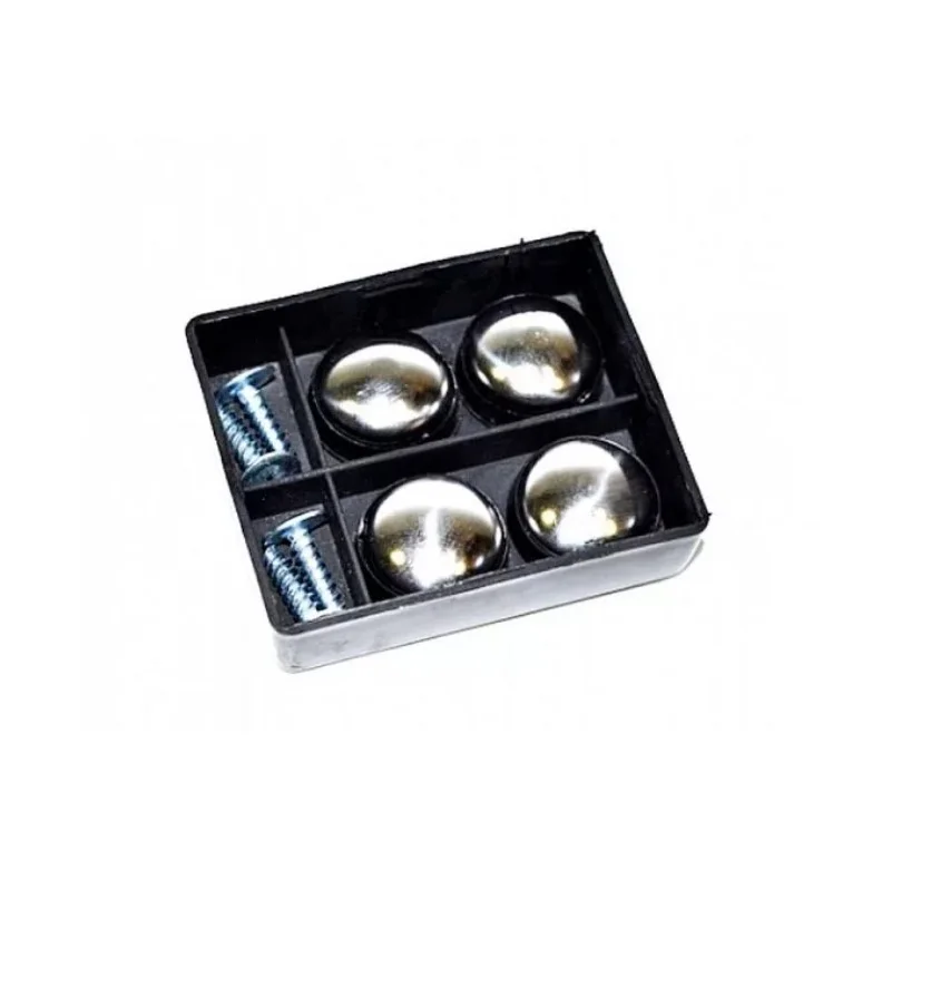 Катафот-болт крепления номера (к-т 4шт) большой 3717. 07878 крепеж номерного знака болты катафоты 4 шт. ) knv01. Комплект крепления номера. Болты крепления номера /4шт/ /красный красный/.