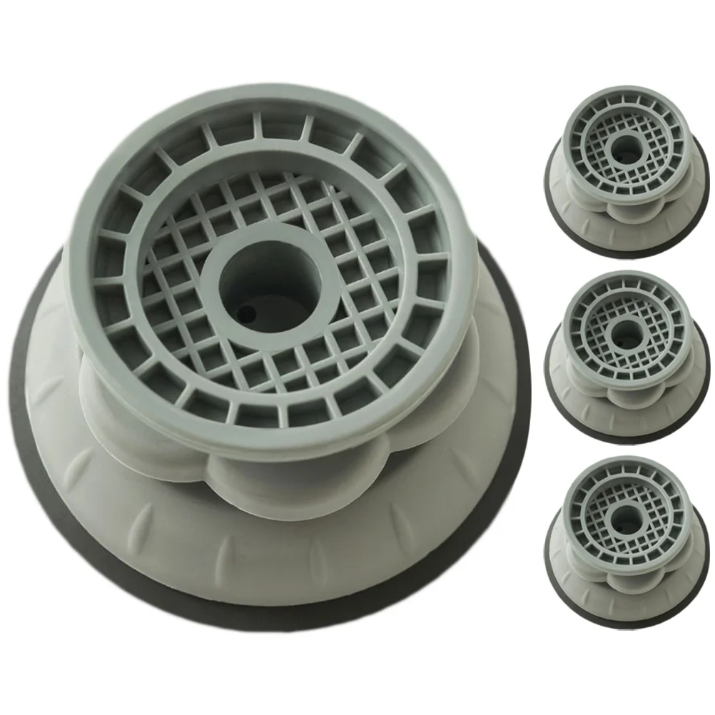 

4 Pcs Washing Machine Floor Mat Feet Pads Anti Vibration Stabilizer Base Rubber Foot Leg