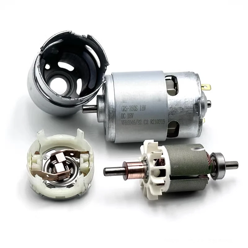 Фото Высокоскоростной мини-мотор RS-750SH-6046 DC 12V 14.4V 18V 16000 об/мин с большим крутящим моментом, 42 мм, для DIY электродрелей, садовых инструментов, игрушек №4