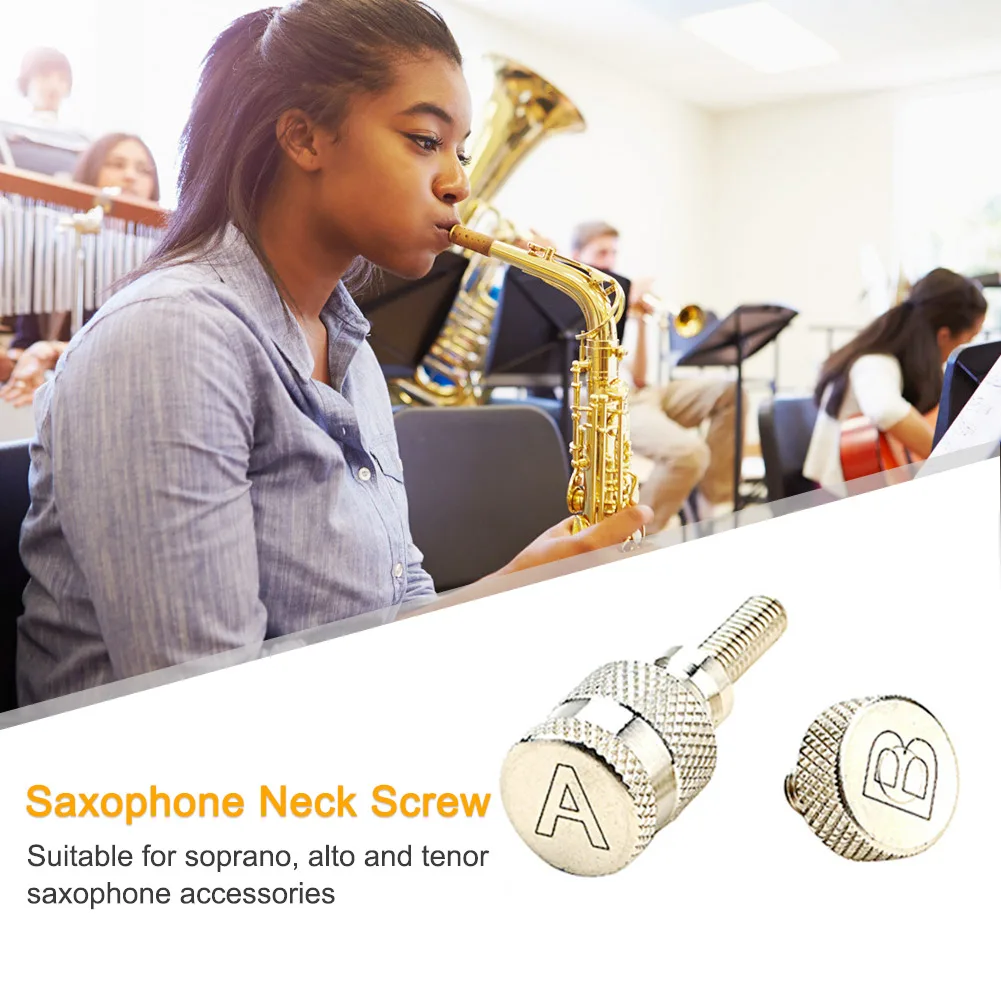 Стальные зажимные винты Sax Neck Gixed профессиональные затягивающие для сопрано