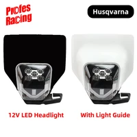 motorcycle led headlight head lamp light headlamp for husqvarna te 300 2018 te250 fe te tx fe350 250 350 450 501300 2017 2019