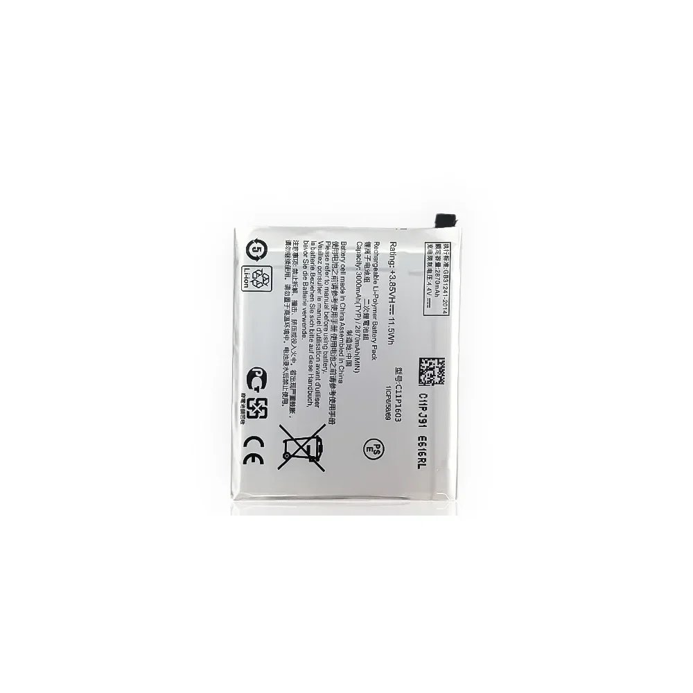 Фото Аккумулятор хорошего качества 3000 мАч C11P1603 для ASUS Zenfone 3 Deluxe ZS570KL ZS550 M630 5,7 дюйма Z016D Bateria + бесплатные инструменты №2