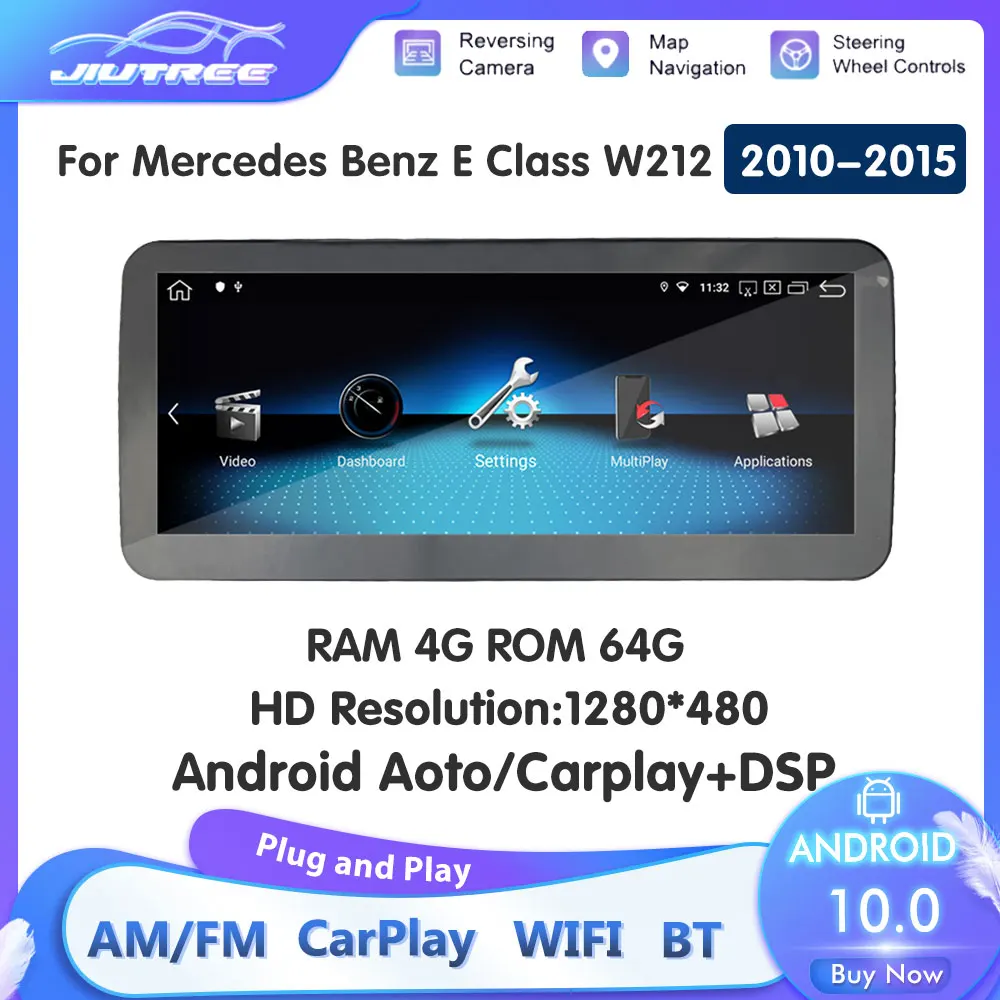 

Автомагнитола для Mercedes benz E Class W212 E200 E230 E260 E300 S212 10,25-2015, 2010 дюйма, Android 10, dvd, GPS-навигация
