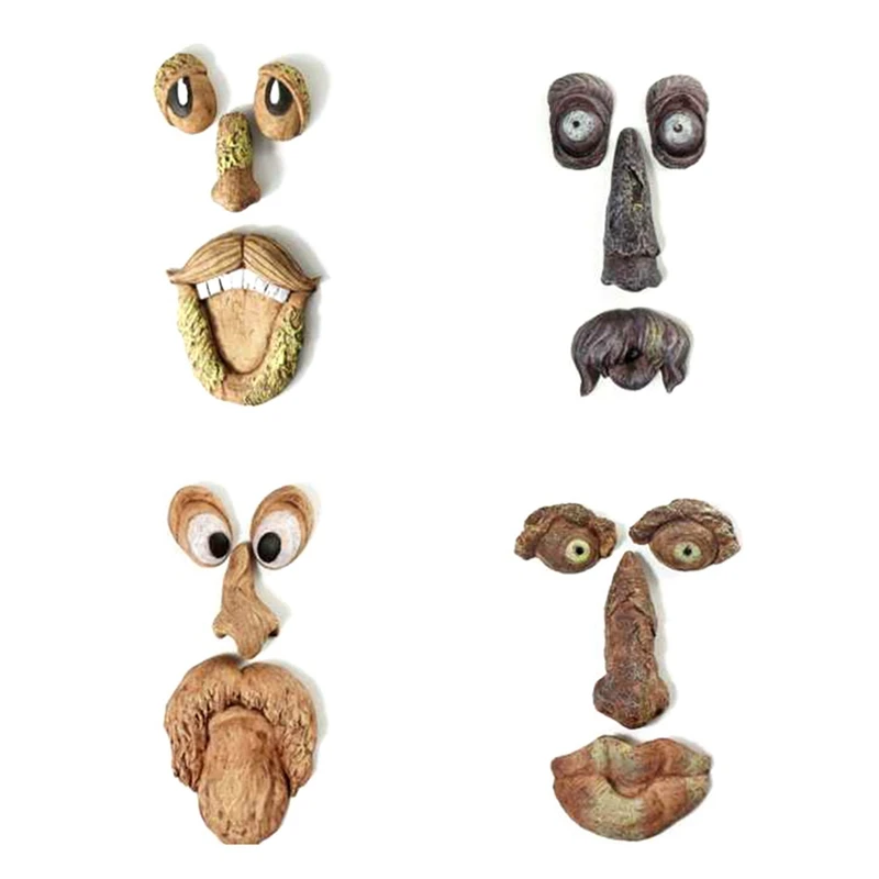 

Искусственное дерево, украшение для сада, Хэллоуин, наружное украшение, пять чувств, реквизит