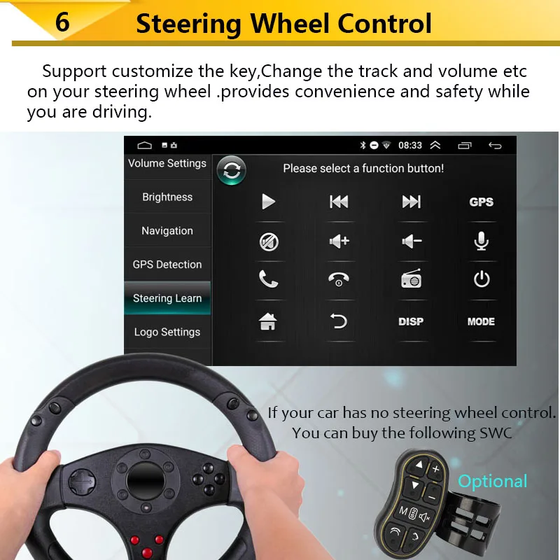 Автомобильный радиоприемник стерео Мультимедийный плеер для TOYOTA Vios/Yaris 2004 2005