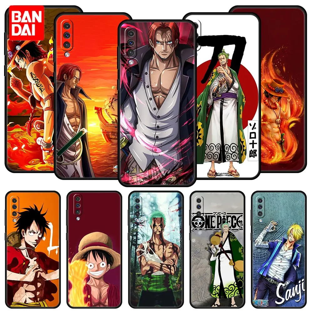 

Zoro Rong One Piece Ace Anime Case for Samsung Galaxy A03 A13 A31 A50 A51 A52 A30 A70 A71 A32 Note 20 Ultra 5G Cover Silicone