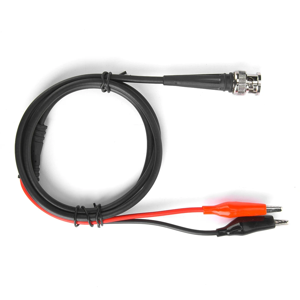

BNC Clip Coaxial Cable Function Signal Generator Testing Line Accessories 90cm 50Ω alligator alligator alligator alligator