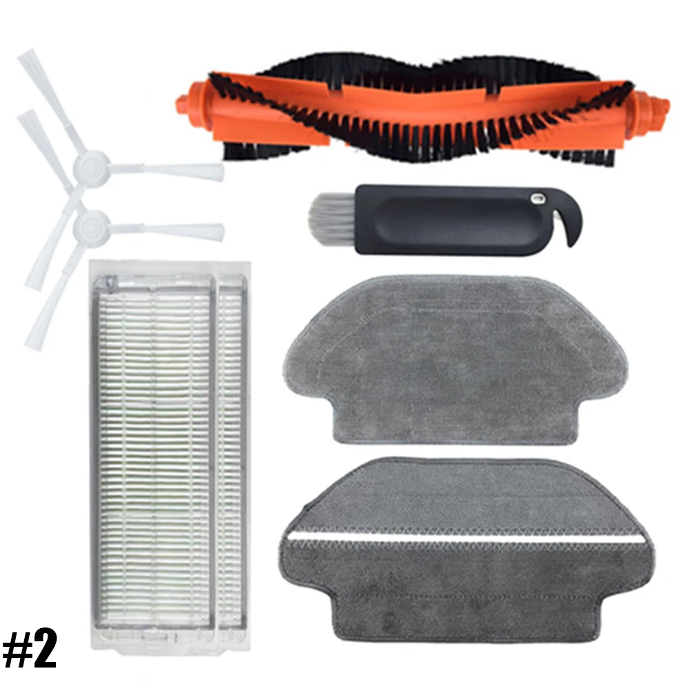 

Robotic Vacuum Cleaner Spare Parts Roller Brushes Side Brushes Kit For MIJIA 3C Sweeping Robot Accessories B106CN