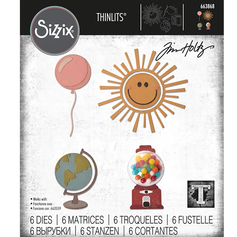 

Circle Play 2023 New Metal Arrivals Cutting Dies DIY Scrapbooking Paper Craft Handmade Make Album Card Punch Embossing Template