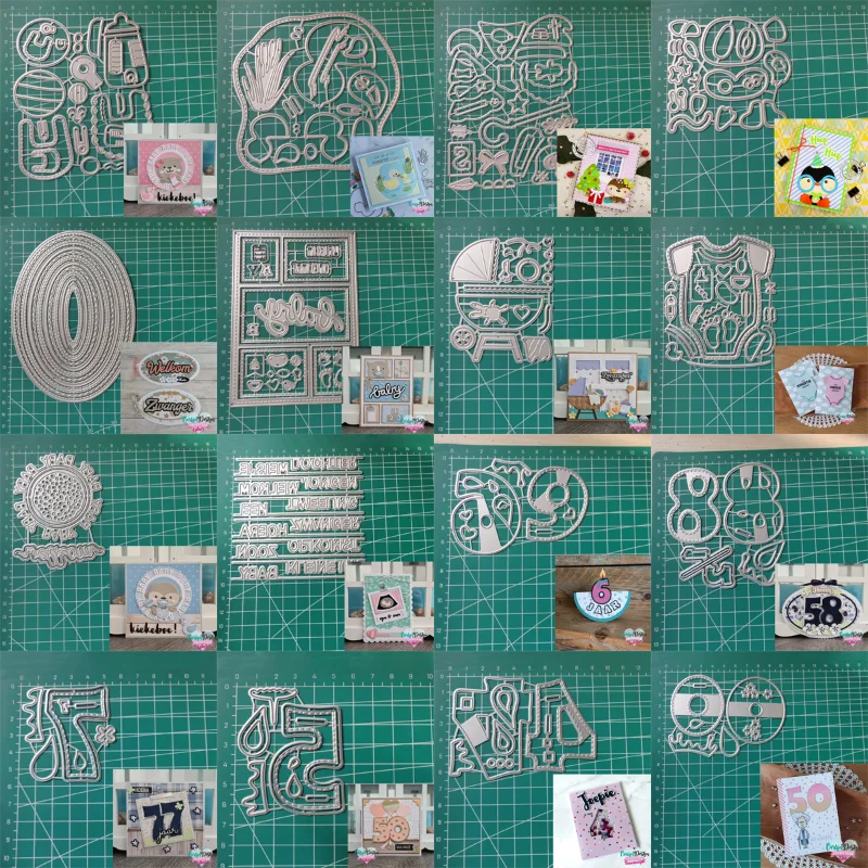 

Металлический трафарет для рукоделия «сделай сам», для скрапбукинга, изготовления открыток, дневника, декоративное тиснение, рукоделие, но...