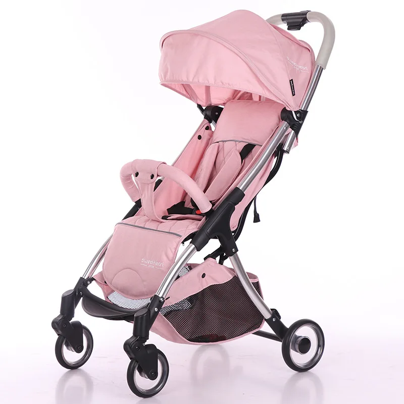 Factory Direct Baby Trolley Can Sit Can Lie on The Plane Folding Children's Portable Pusher Cart Baby Stroller