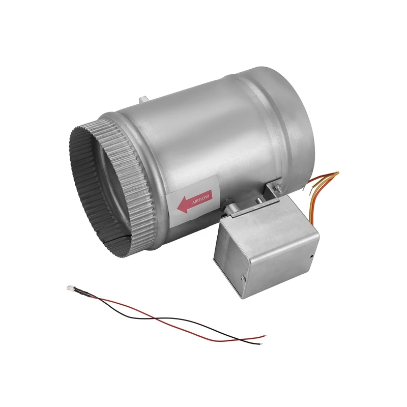 6-дюймовый HVAC моторизованный электрический контроль зоны 24Ac демпфер мощности NSPRD