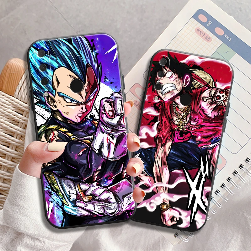 

NARUTO Japan Anime Phone Case For HUAWEI Honor 8X 9X 9 Lite 9A Luxury Ultra Funda Black Unisex Carcasa Silicone Cover Soft